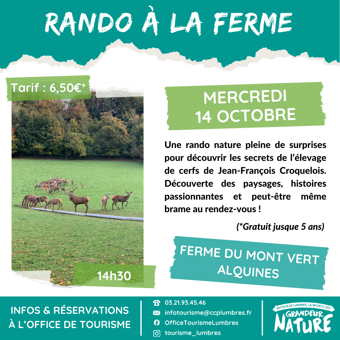 Rando à la ferme - 14.10.2026