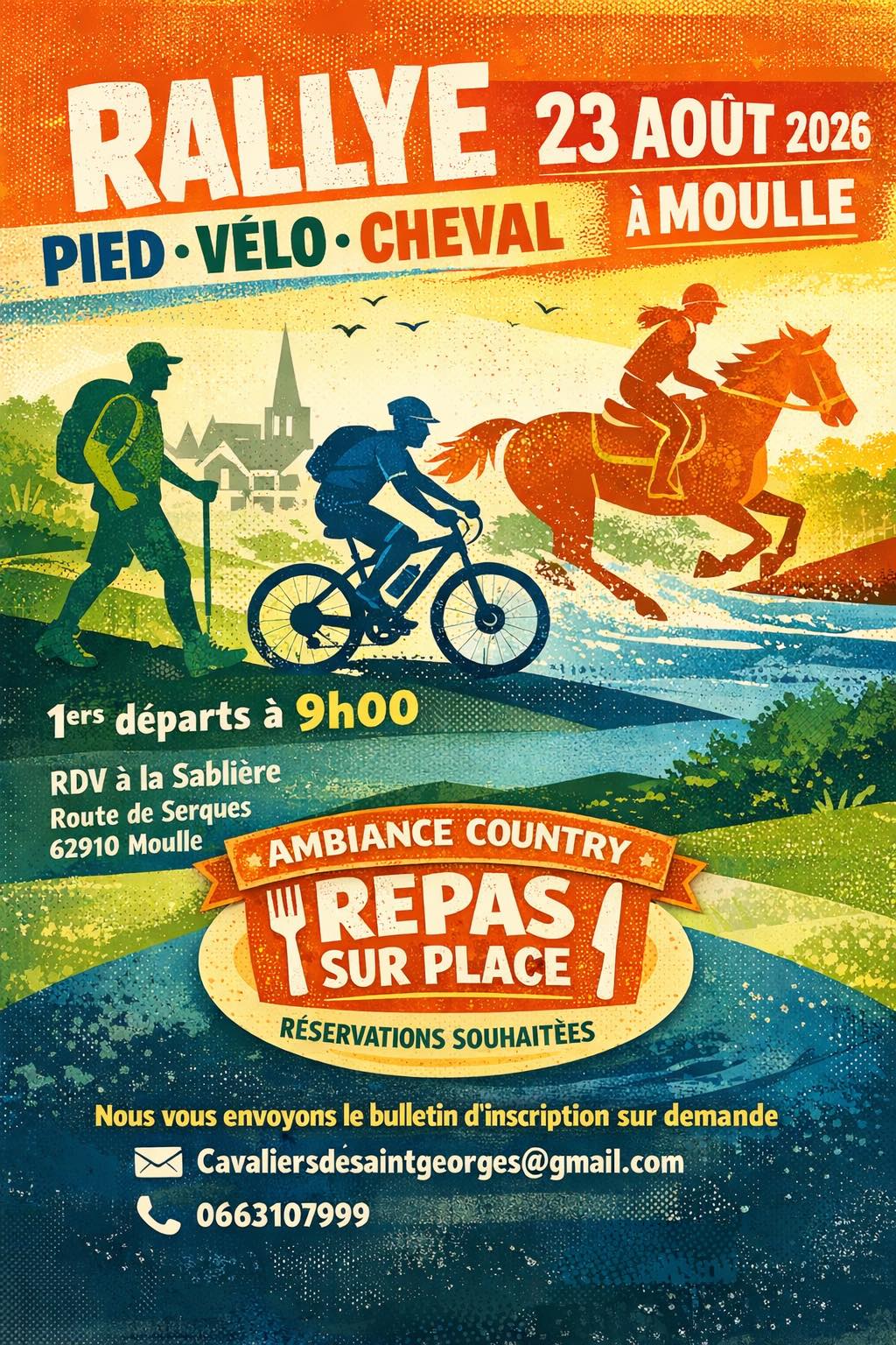 RANDO | Randonnez au "Rallye de Saint-Georges" à Moulle