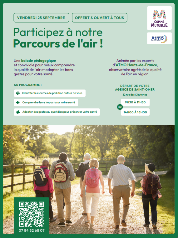 25 septembre, Parcours de l'Air avec M comme Mutuelle