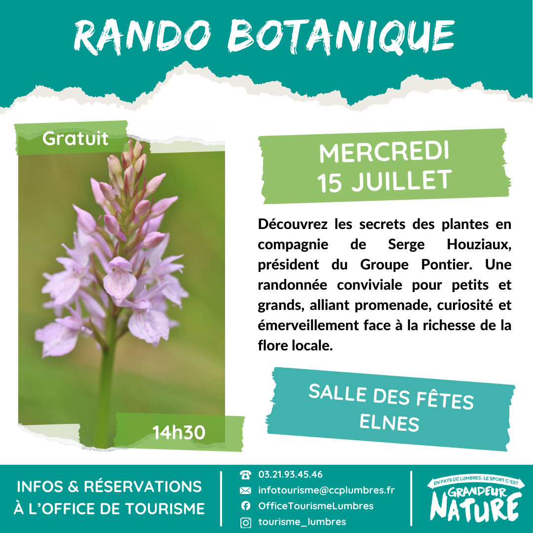 Rando botanique - 15.07.2026