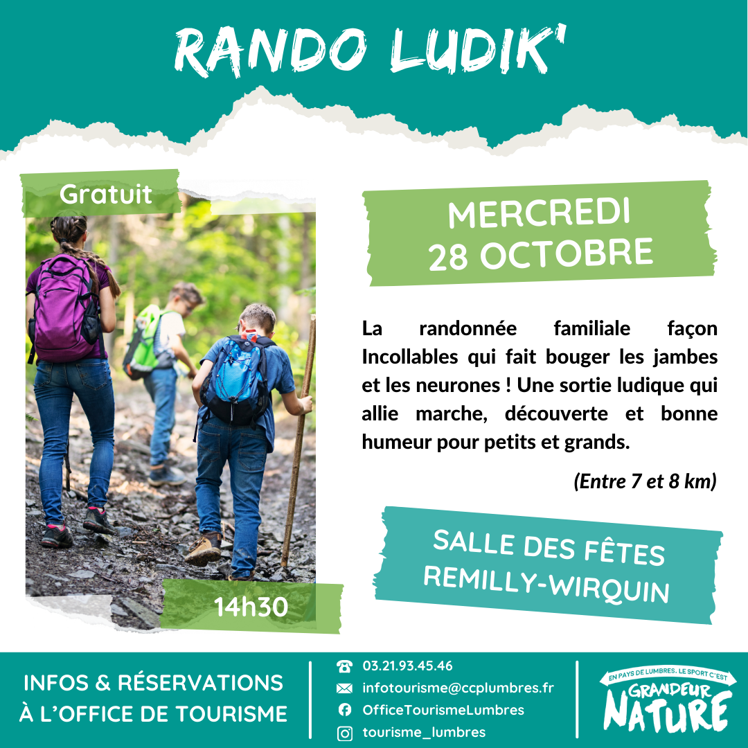 Rando ludik' - 28.10.2026