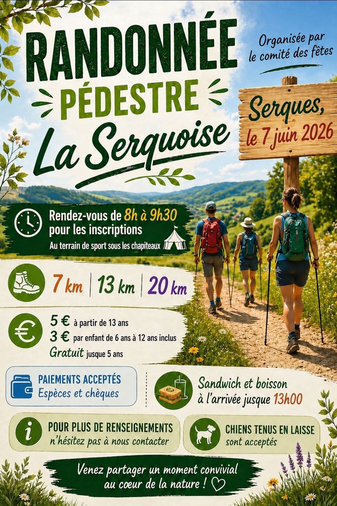 7 juin_ Marche à Serques