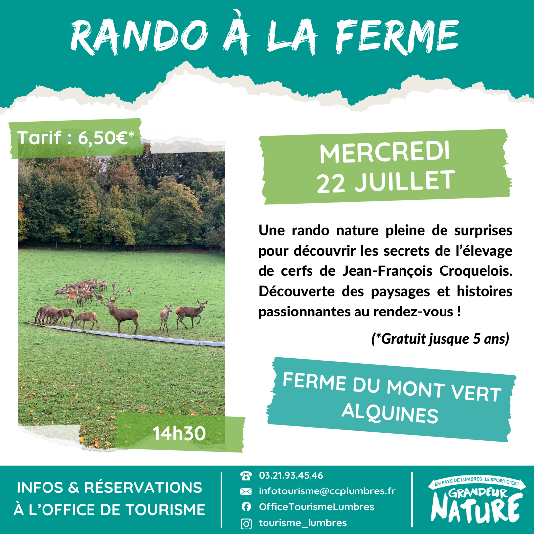 Rando à la ferme - 22.07.2026