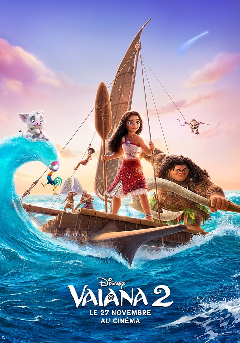 Affiche "Vaiana 2"