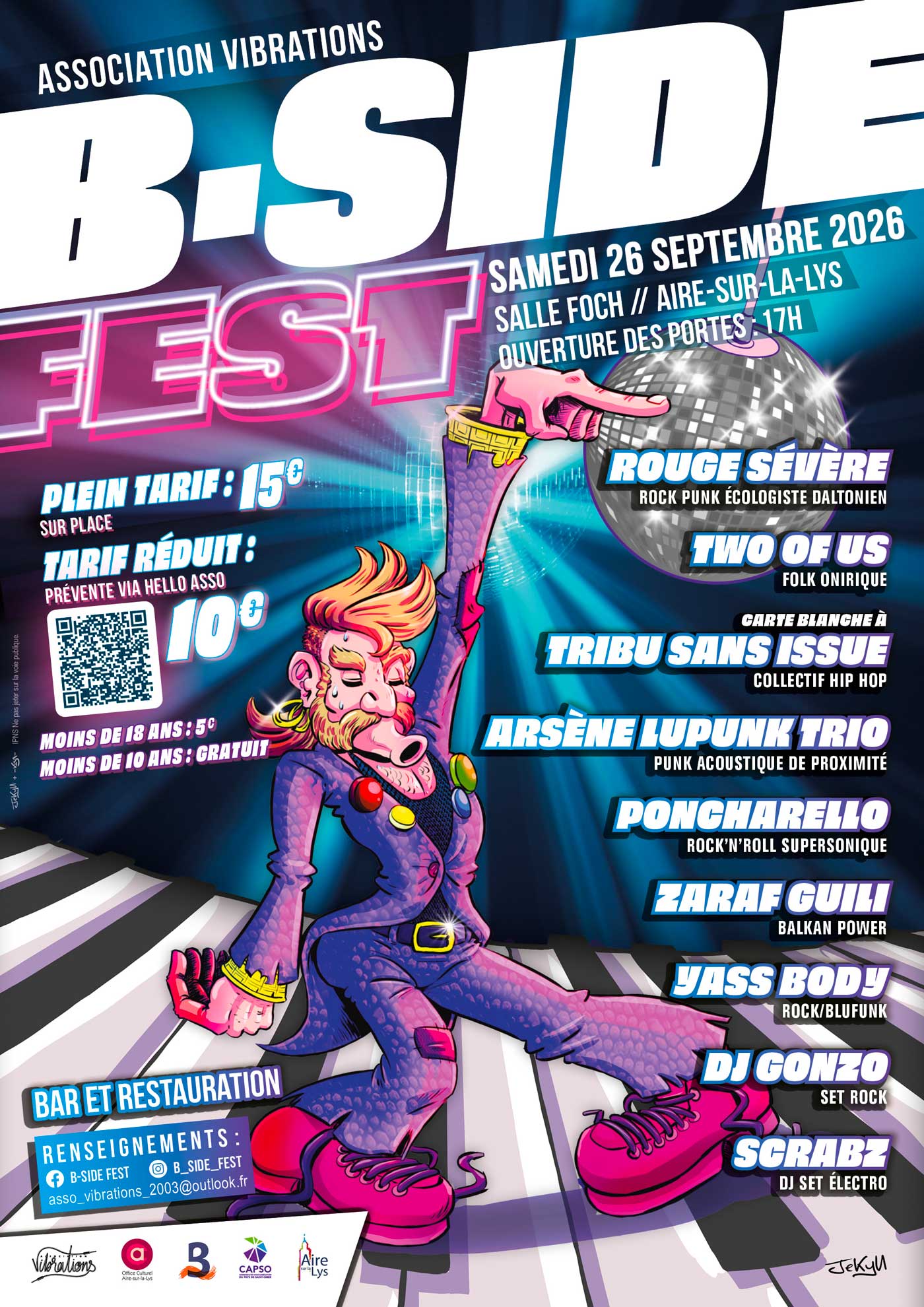 Affiche B-SIDE FEST 2026
