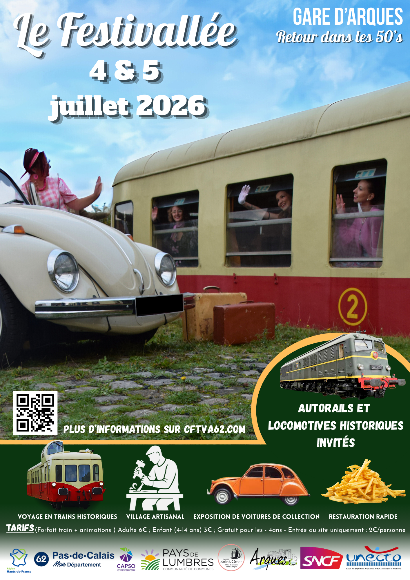 TOURISTISCHER ZUG | Le Festivallée : Zurück in die 50er Jahre