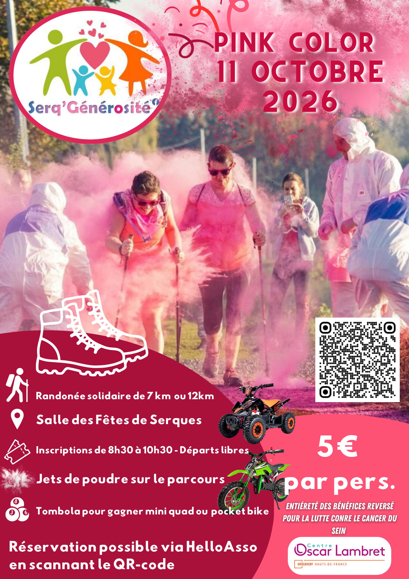 PINK COLOR AFFICHE