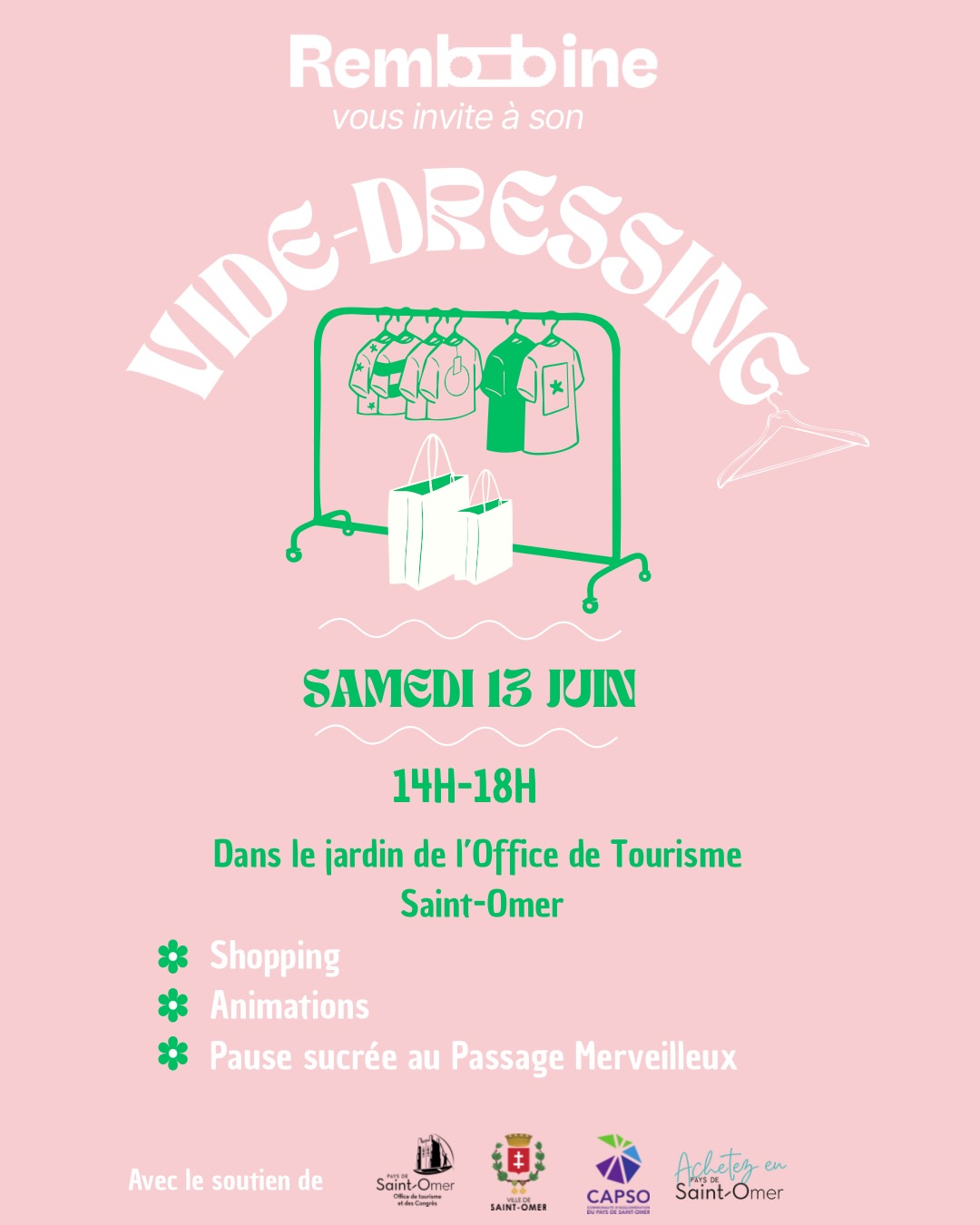 ANIMATION | Vide-dressing avec Rembobine